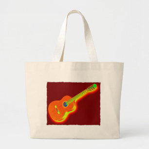 Pop Art Classic Guitar Jumbo Tygkasse