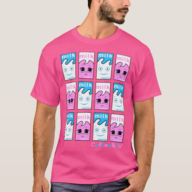Pop Art Coffeetv T Shirt (Framsida)
