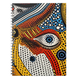 Pop Art Color Splash  Anteckningsbok