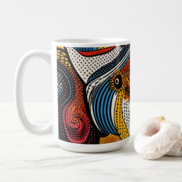 Pop Art Color Splash Mug Kaffemugg