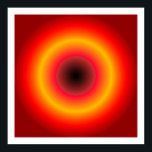 Pop Art ConcentricTargets 01 Poster<br><div class="desc">Popup Art inspirerade grafik med en contemporary.</div>