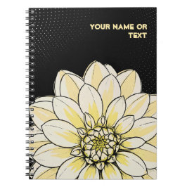 Pop Art Dahlia 'Gallery Art Fair' Anteckningsbok