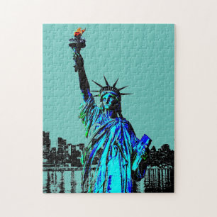 Pop Art Dam Liberty Pussel