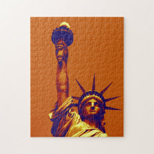 Pop Art Dam Liberty Pussel