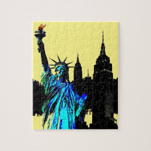 Pop Art Dam Liberty Pussel