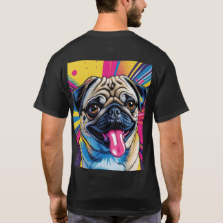 Pop Art de Pug 01 T Shirt