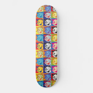 Pop Art Dogecoin  Mini Skateboard Bräda 18,5 Cm