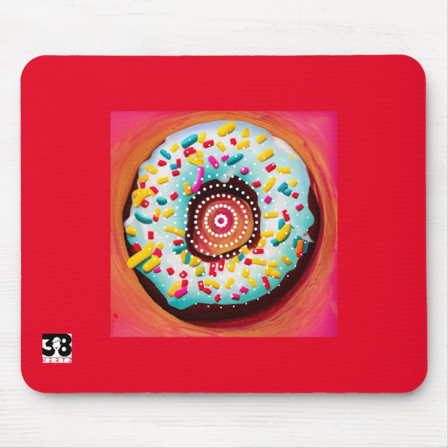 Pop Art Donut Musmatta (Framsidan)