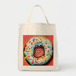 Pop Art Donut Tygkasse