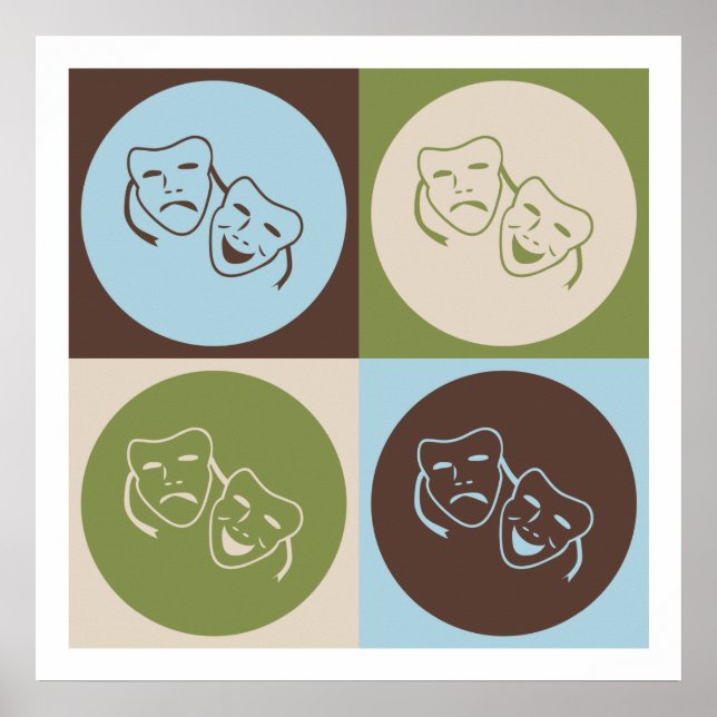 Pop Art Drama Poster (Framsidan)