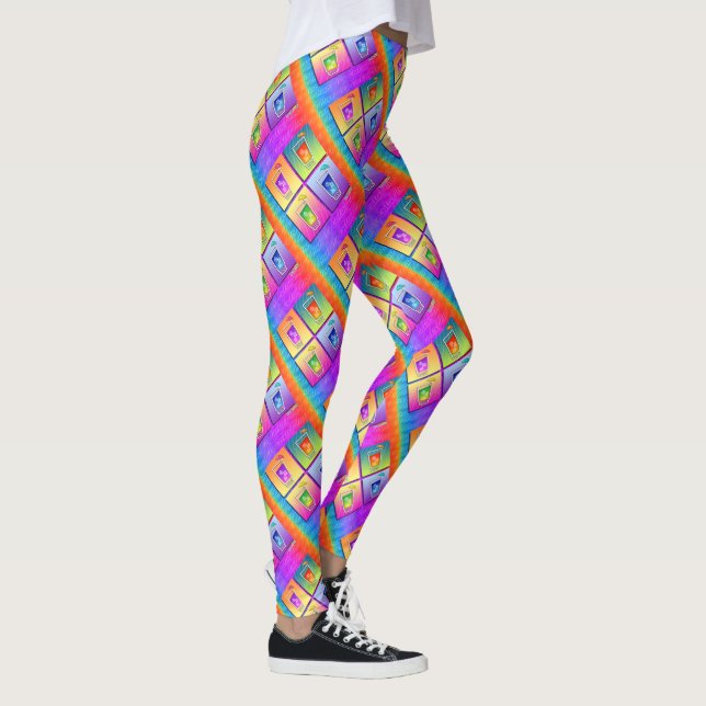 POP ART-DRINKAR LEGGINGS (Höger)