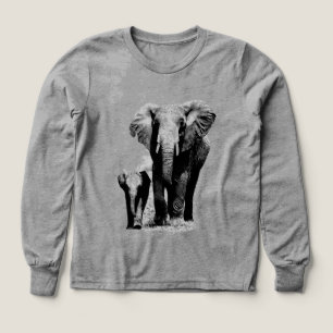 Pop Art Elephant Family Mamma Baby T Shirt
