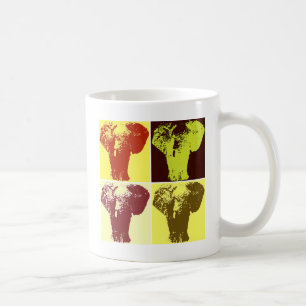 Pop Art Elephant Kaffemugg