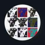 Pop Art Elephants<br><div class="desc">Konstnärlig design - bild av popkonsten Stil Elephants</div>