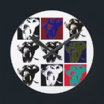 Pop Art Elephants<br><div class="desc">Konstnärlig design - bild av popkonsten Stil Elephants</div>