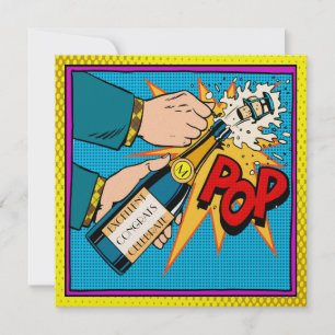 Pop Art Festfirande Inbjudan