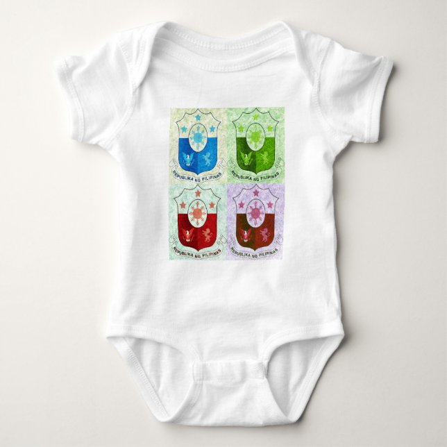 Pop Art Filippinerna COA T-shirt (Framsida)