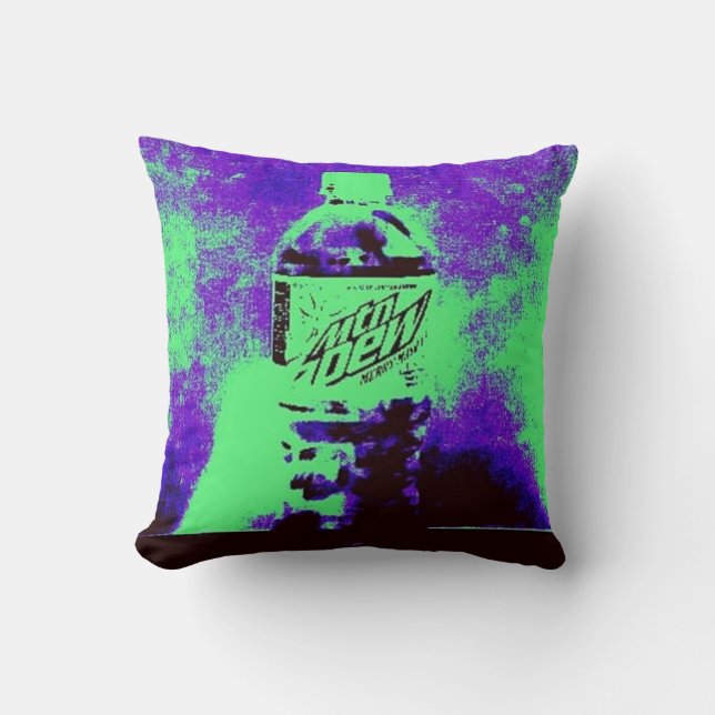 Pop art flaska kudde (Framsida)