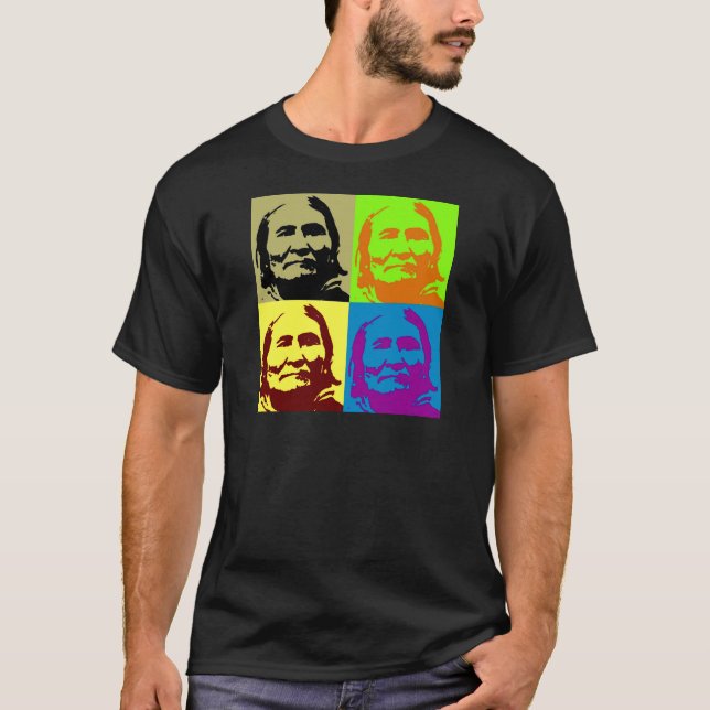 Pop Art Freedom Fighter Geronimo Tee (Framsida)
