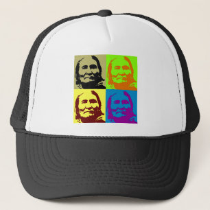 Pop Art Freedom Fighter Geronimo Truckerkeps