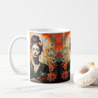 Pop Art Frida Kaffemugg