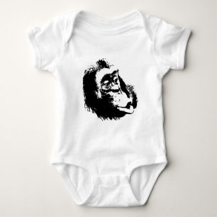Pop Art Funny Chimpanzee T-shirt