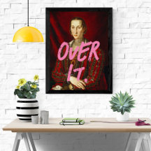 Pop Art Funny Poster över den sassy Gallery Glossy