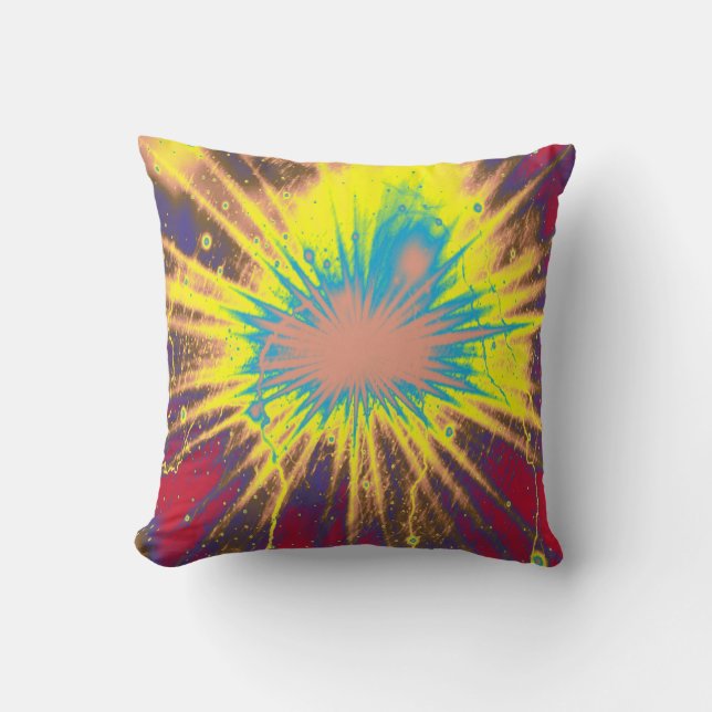 Pop Art Galaxy Kudde (Framsida)