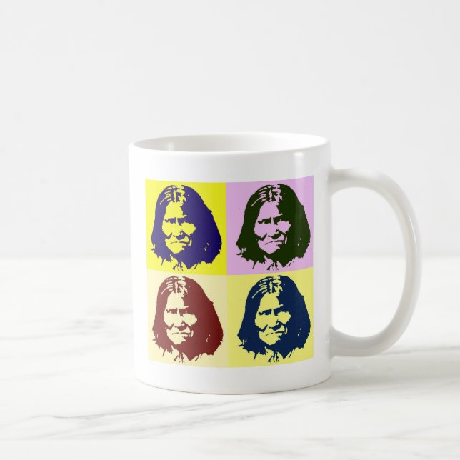 Pop Art Geronimo Kaffemugg (Höger)