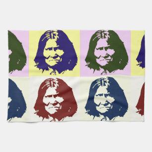 Pop Art Geronimo Kökshandduk