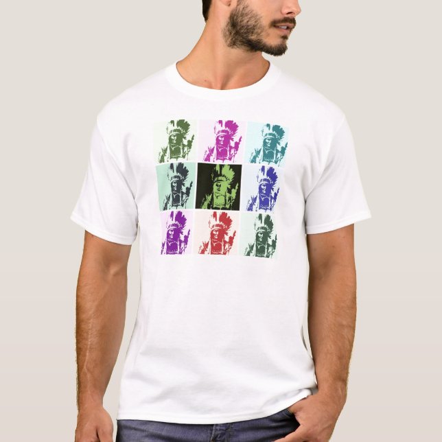Pop Art Geronimo T-shirt (Framsida)