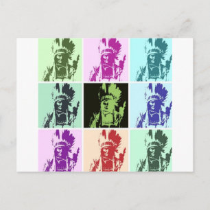 Pop Art Geronimo Vykort