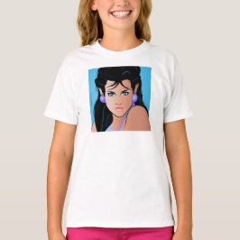 Pop Art Girl - Söt Paulina Tee