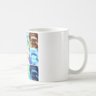 Pop Art Gorilla Kaffemugg