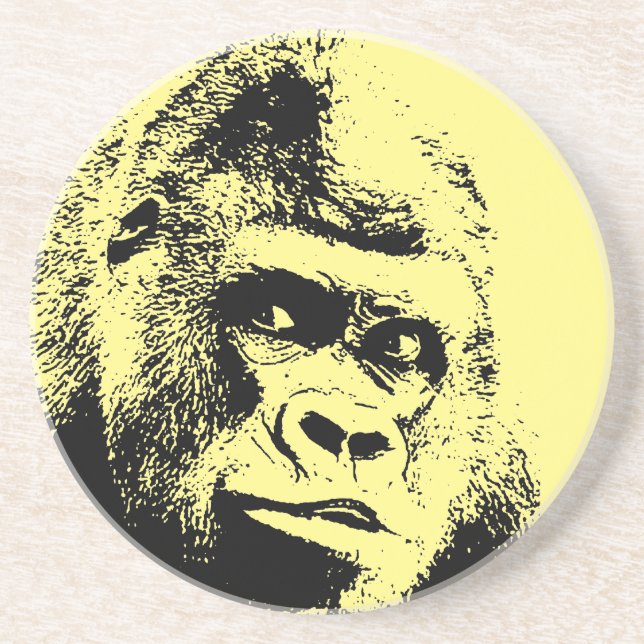 Pop Art Gorilla Underlägg (Framsidan)