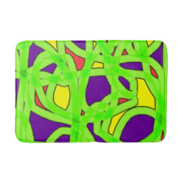 Pop Art Graffiti Badrumsmatta