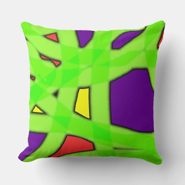 Pop Art Graffiti Kudde (Framsida)