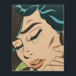Pop Art | Gråter kvinna I | Trämurverk | 11 x 14 t Trätavla<br><div class="desc">Gråter Woman I

Pop Art

Skapat genom att digitalt imitera den 4-färg-processaa som används för att skriva ut tecknad bokar under tidigt-dagarna.</div>