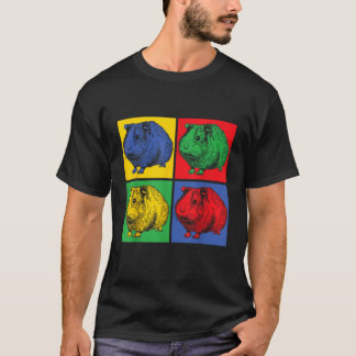 Pop Art Guinea Gris T Shirt