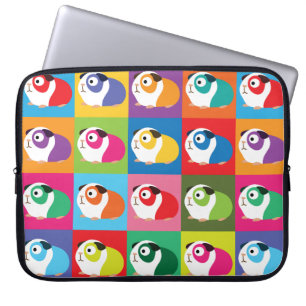 Pop Art Guinea Grisar Laptop Fodral