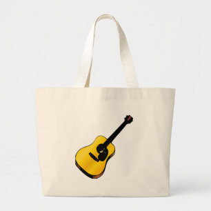Pop Art Guitar Jumbo Tygkasse