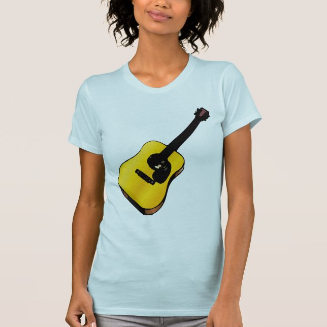 Pop Art Guitar Tee (Framsida)