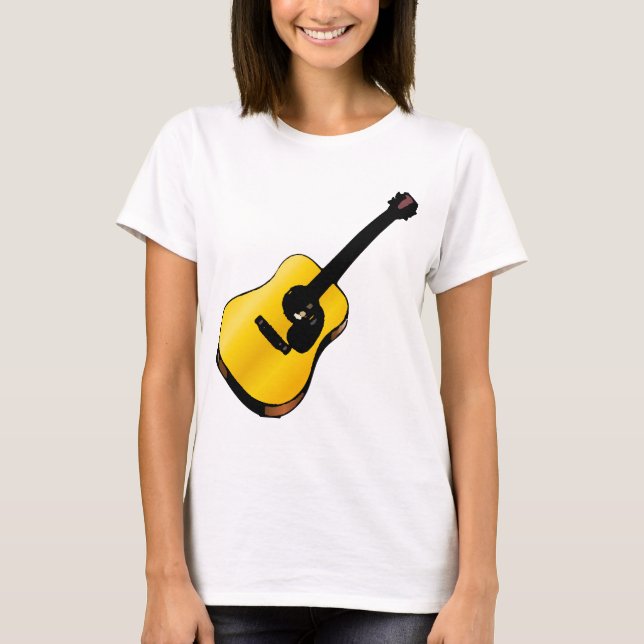 Pop Art Guitar Tee (Framsida)
