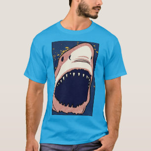 Pop Art Hajjäke Raster Comic Panel T Shirt