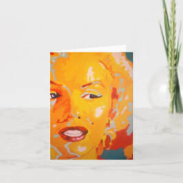 Pop Art-hälsningskort - Berömdar Helgkort