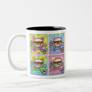 Pop Art HAMBURGER MUGG