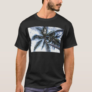 Pop Art Handflatan Träd T-shirt