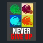 Pop Art har aldrig lyckats med fotboll i Ge Poster<br><div class="desc">Populära idrotter - Fotbollspart</div>