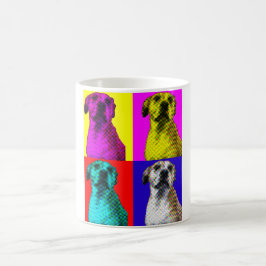 pop art hund Coffee Mugg