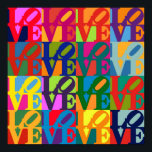 Pop Art i kärlek Poster<br><div class="desc">Kärlek Pop Art Poster Anime Tecknad Tecknad Fiction Manga</div>